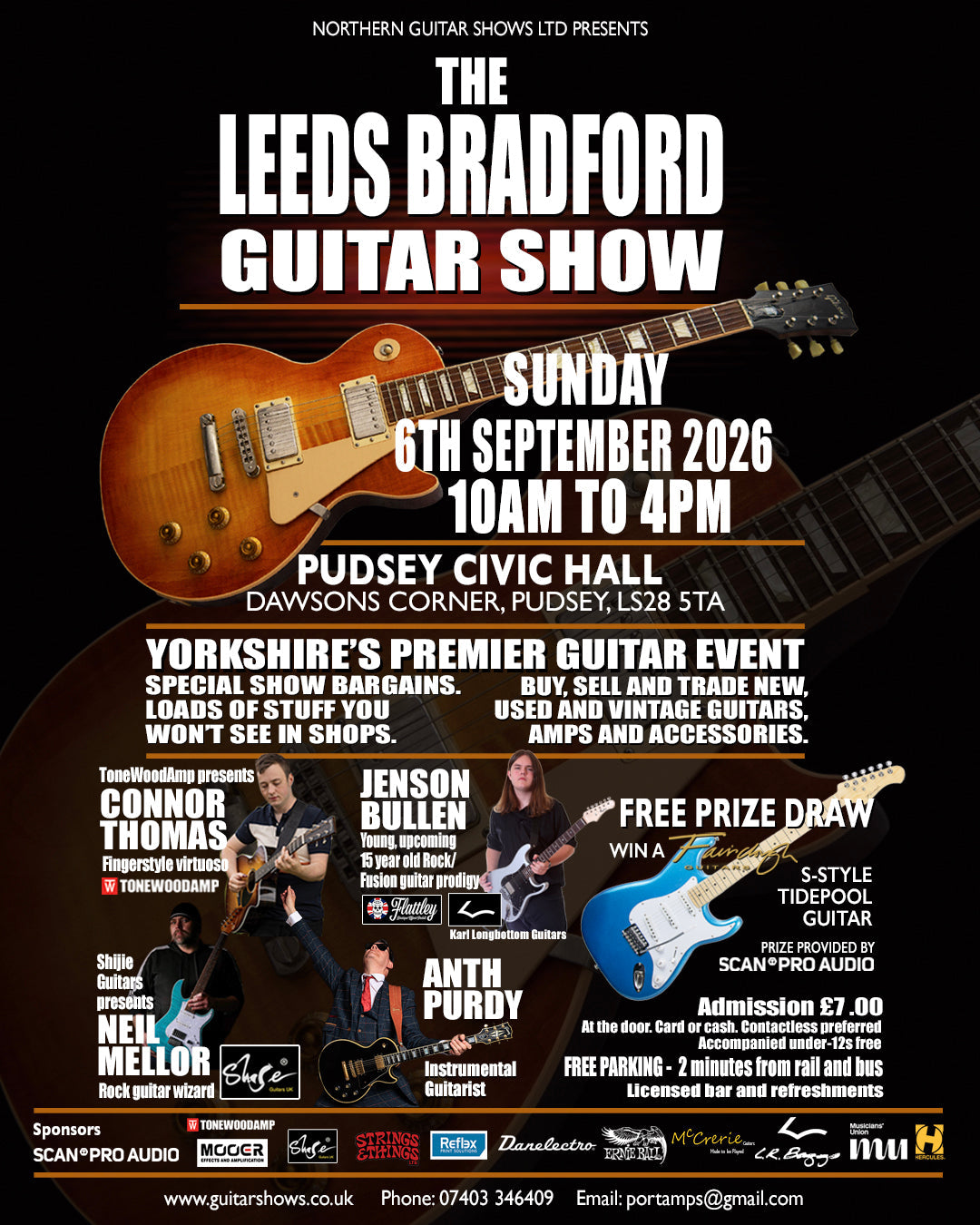LEEDS BRADFORD GUITAR SHOW 2026