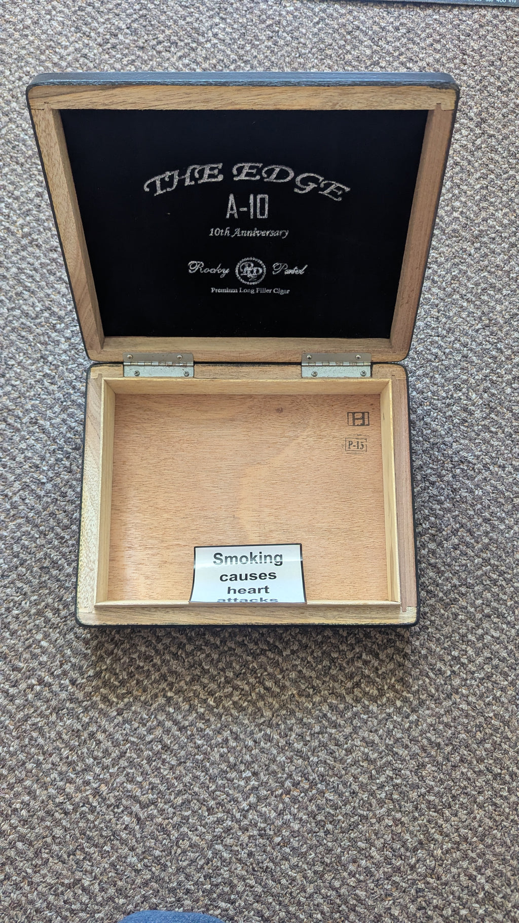 Rocky Patel A10 cigar box
