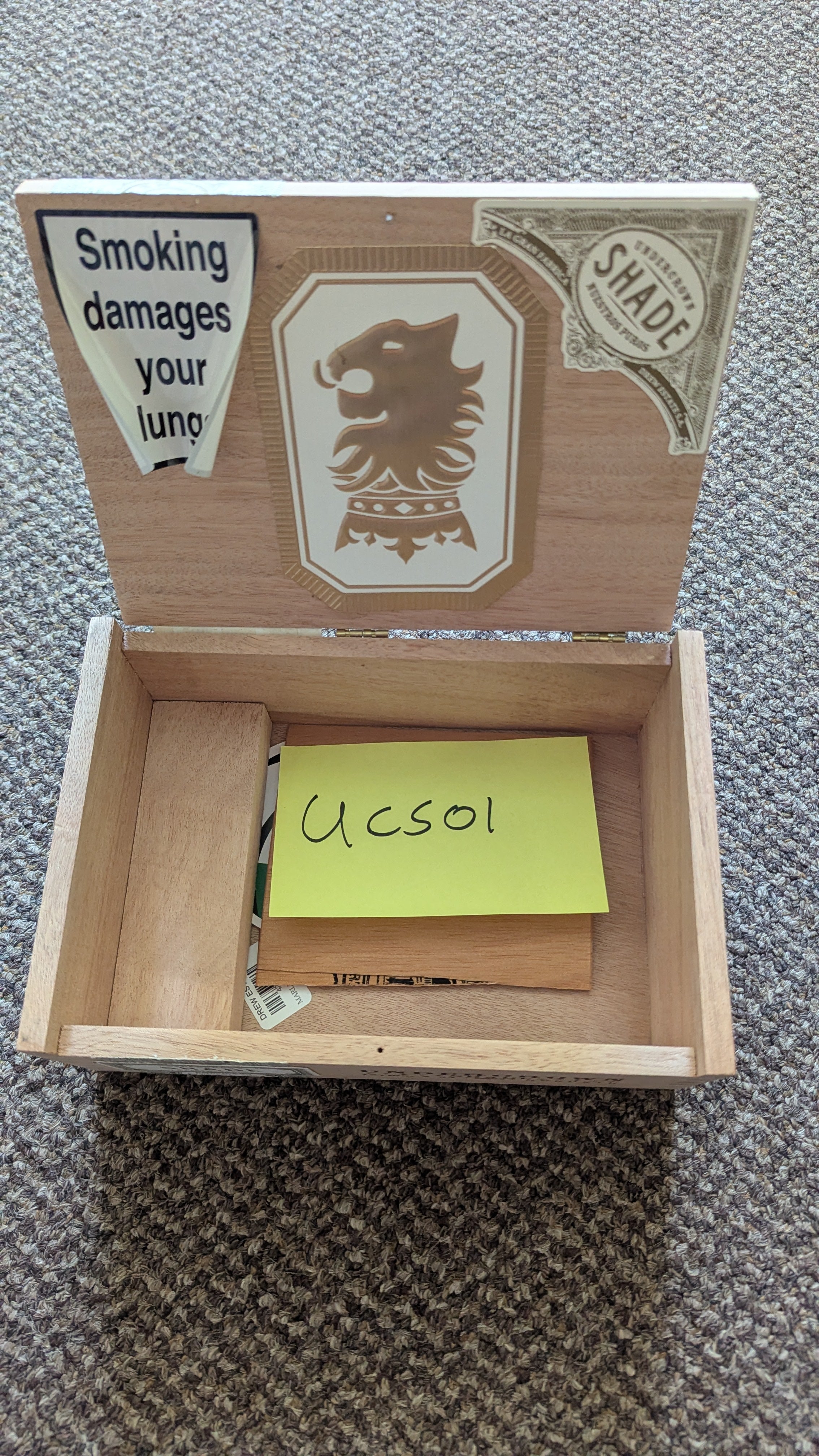 Undercrown 'Shade' cigar box