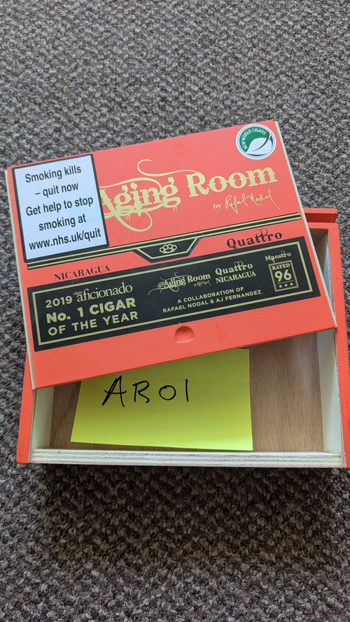 Aging Room Cigar Box
