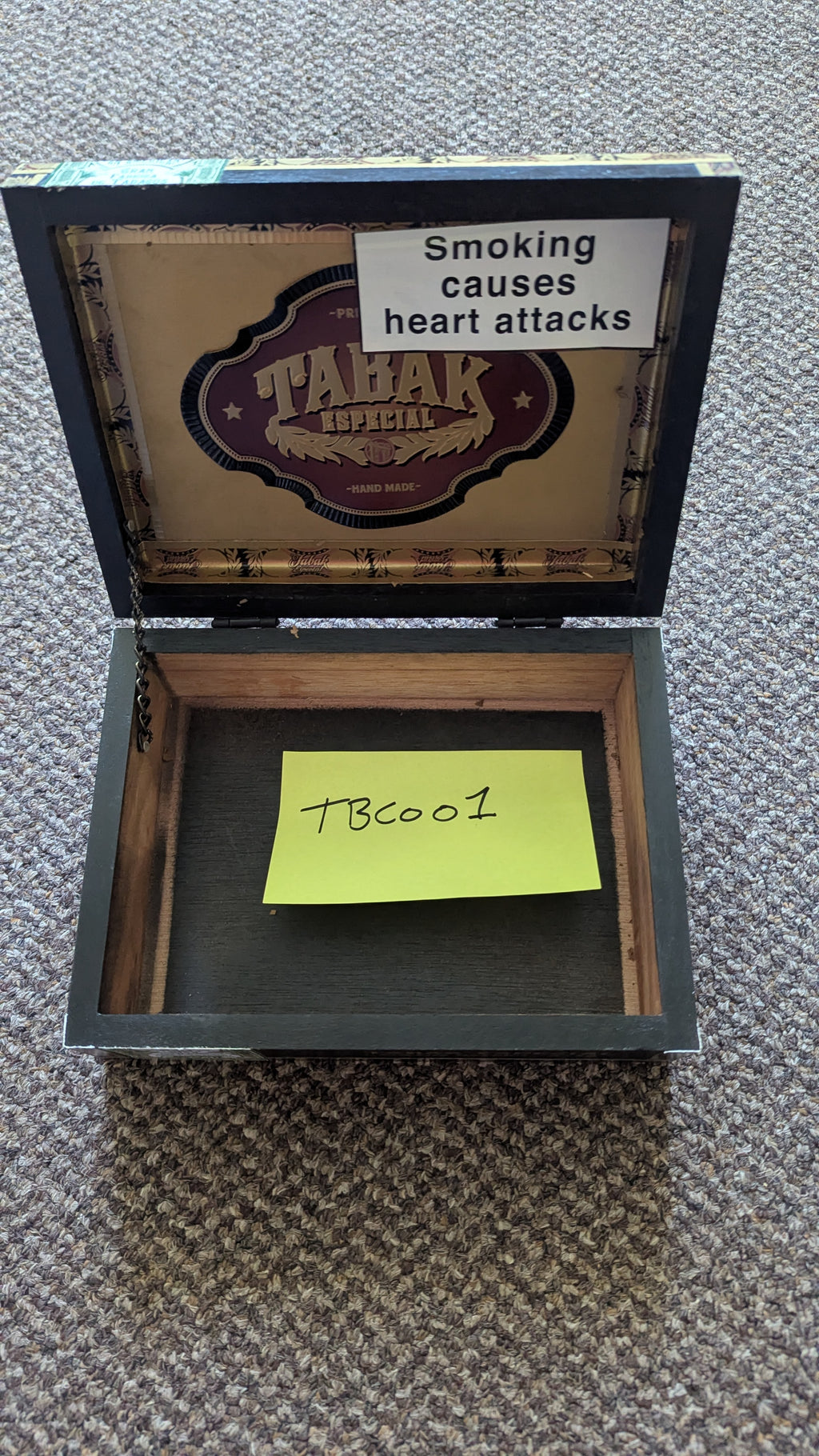 Tabak Especial Colada cigar box