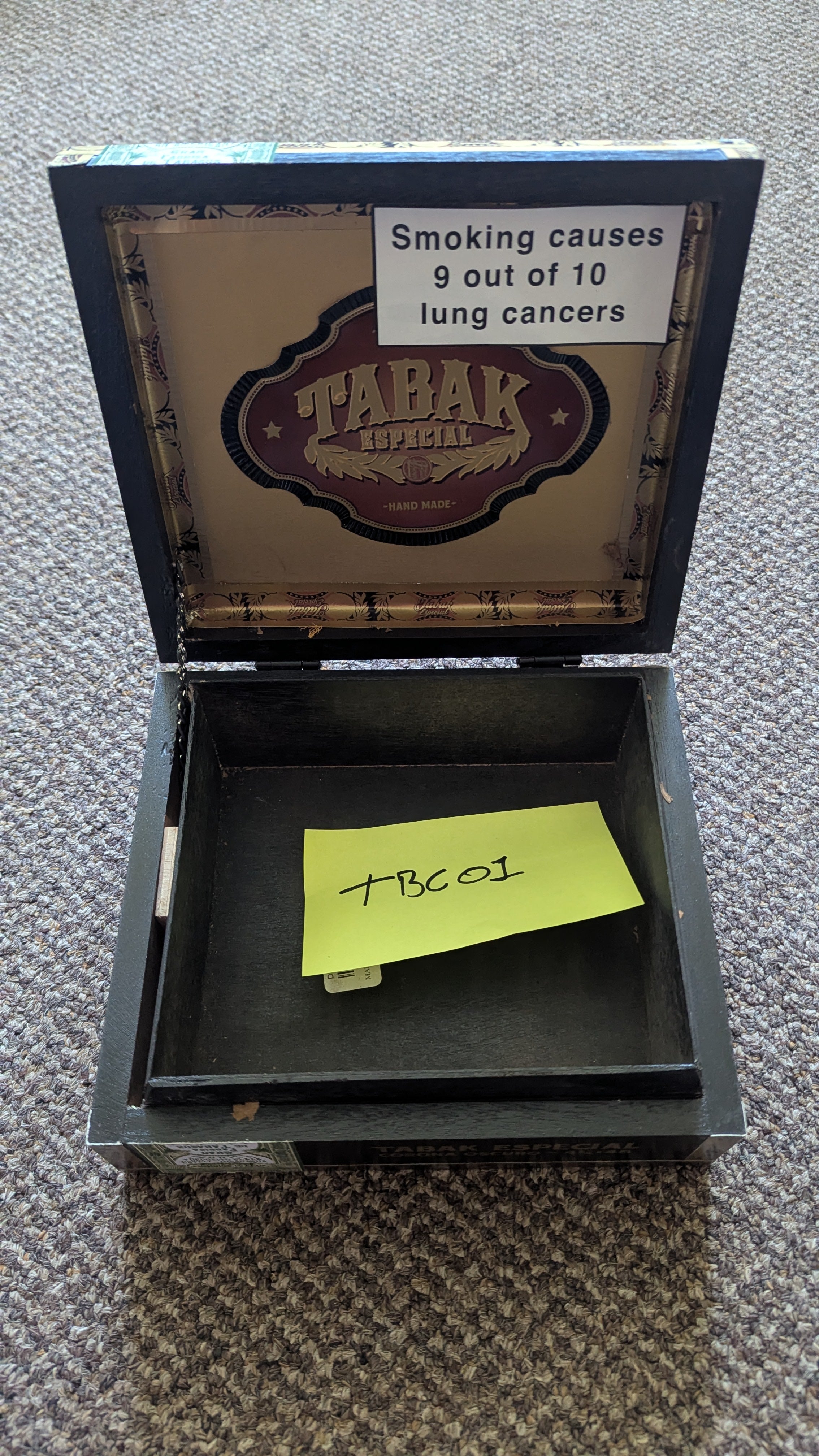 Tabak Especial Corono cigar box (large)