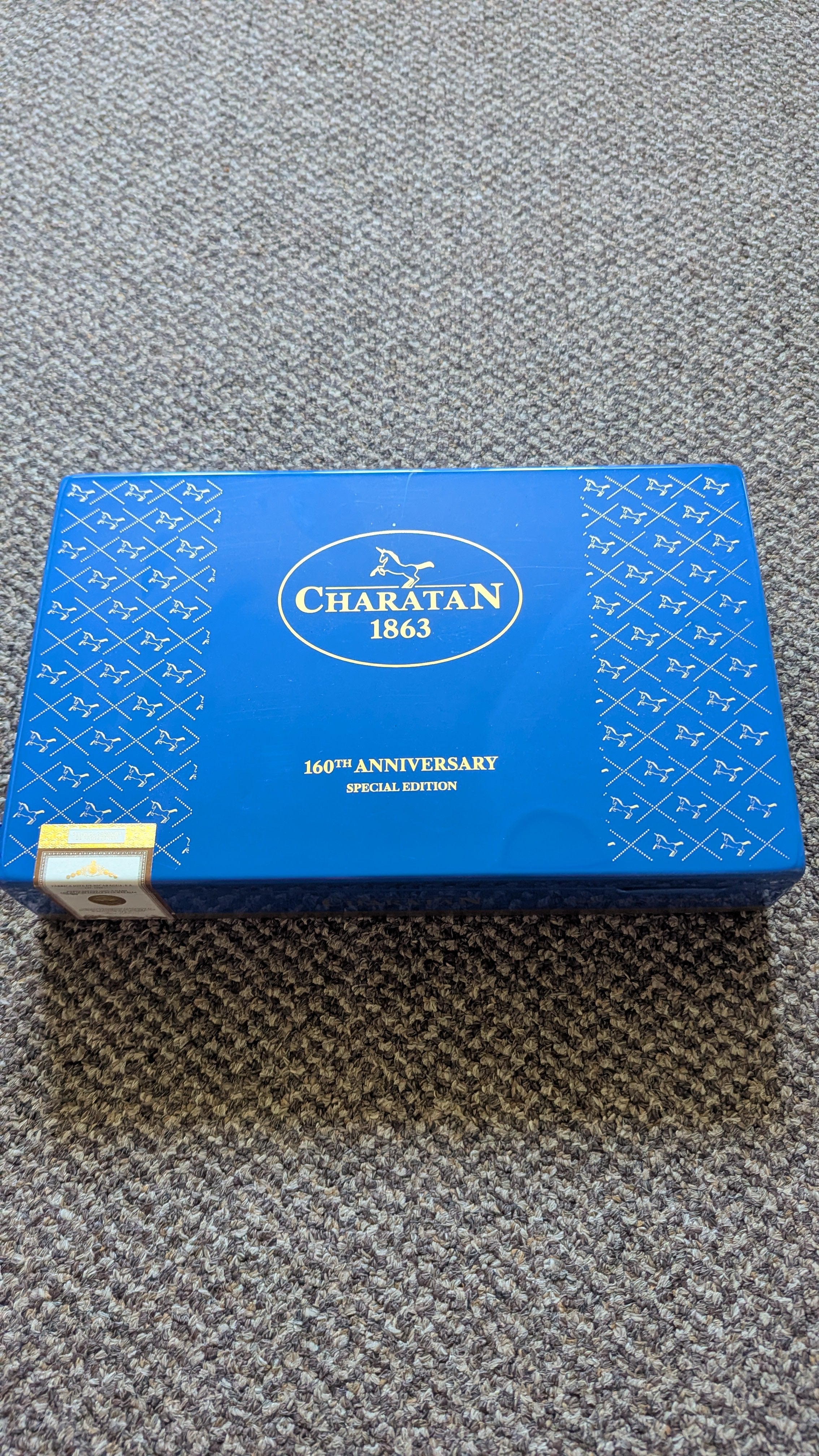 Charatan 1863 cigar box