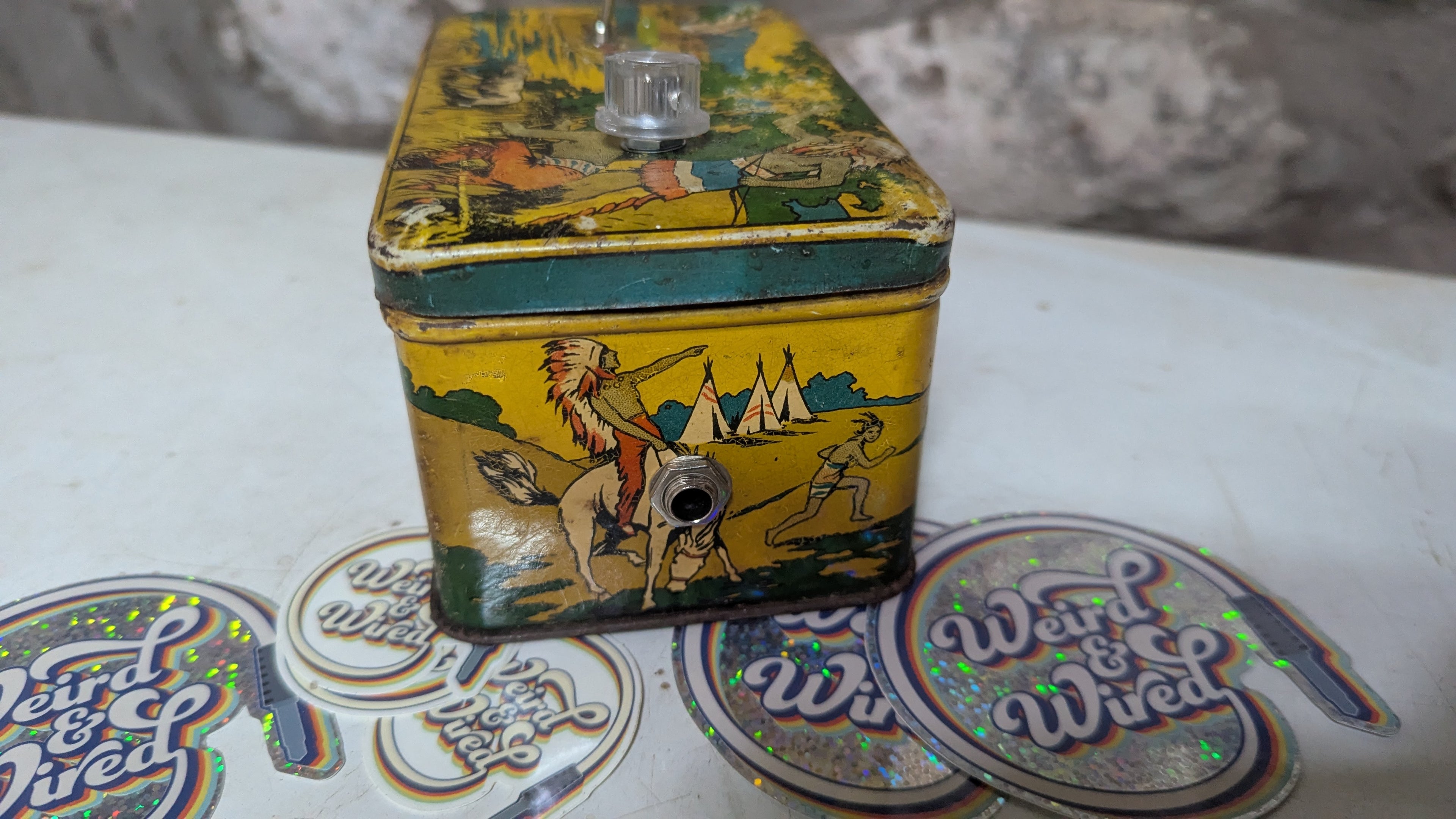 Sovereign Toffee Tin Practice Amp