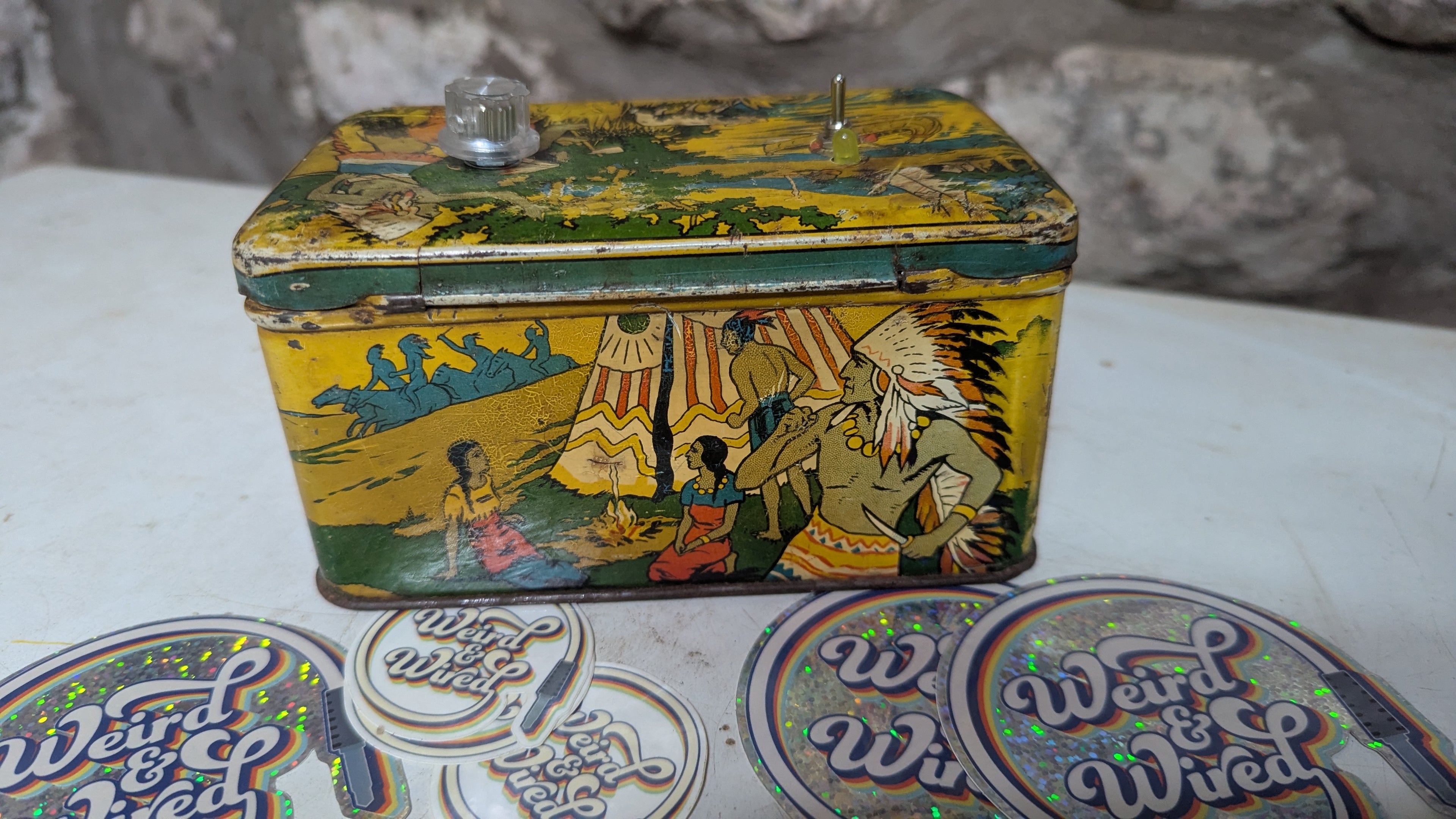 Sovereign Toffee Tin Practice Amp