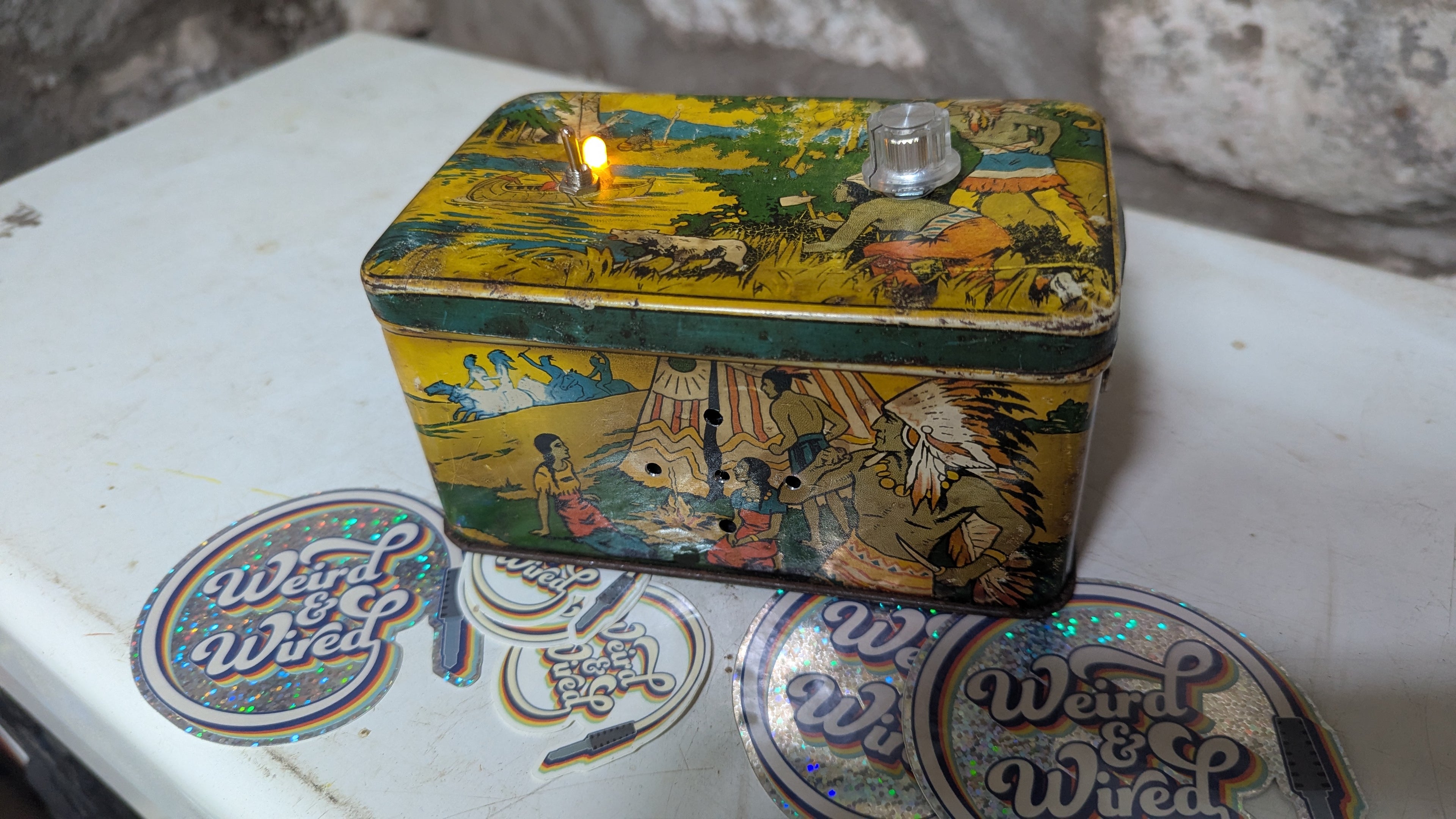 Sovereign Toffee Tin Practice Amp