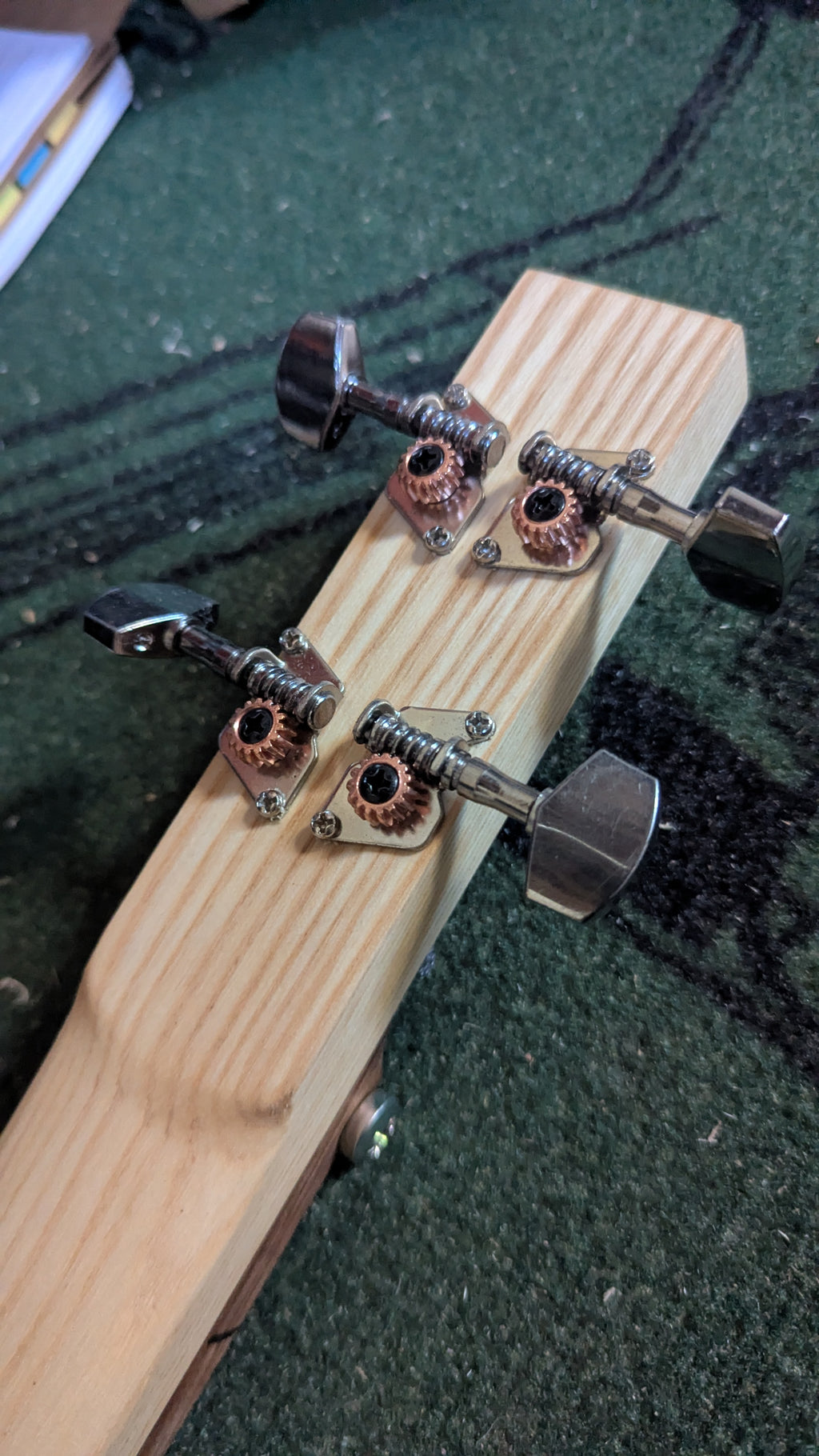 Macanudo 4 string fretless CBG