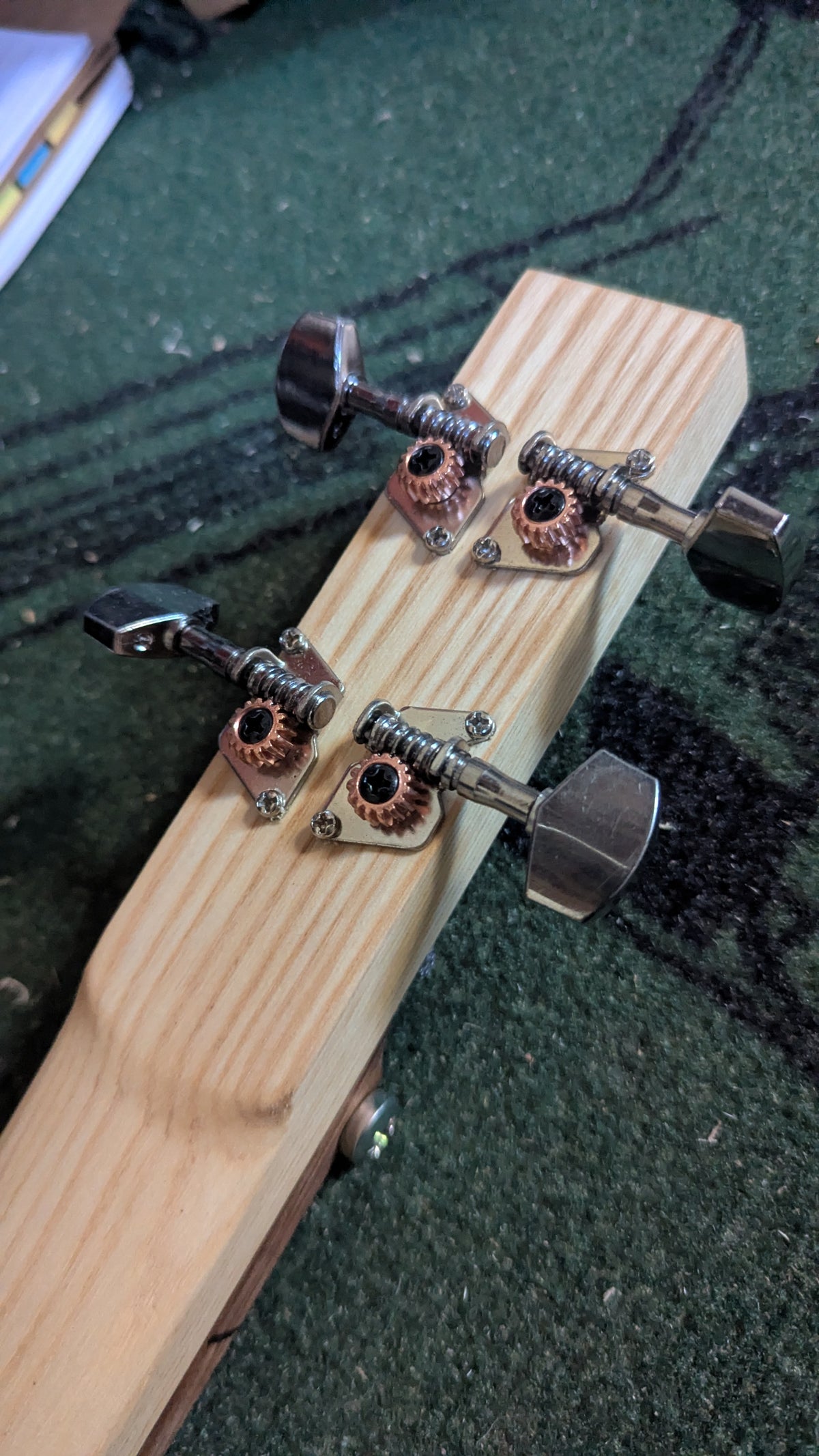 Macanudo 4 string fretless CBG