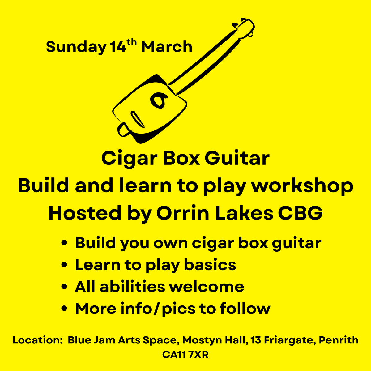 Build Your Own CBG Workshop// Penrith // Sunday 14th March 2027